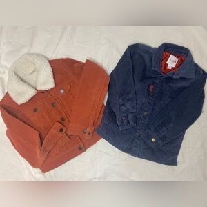 Cat & Jack Orange and Blue Kids Jackets